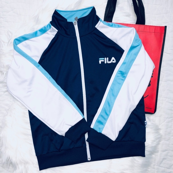 Fila Zip Up Tracksuit  With Contrast Details Sz. S - Picture 2 of 8